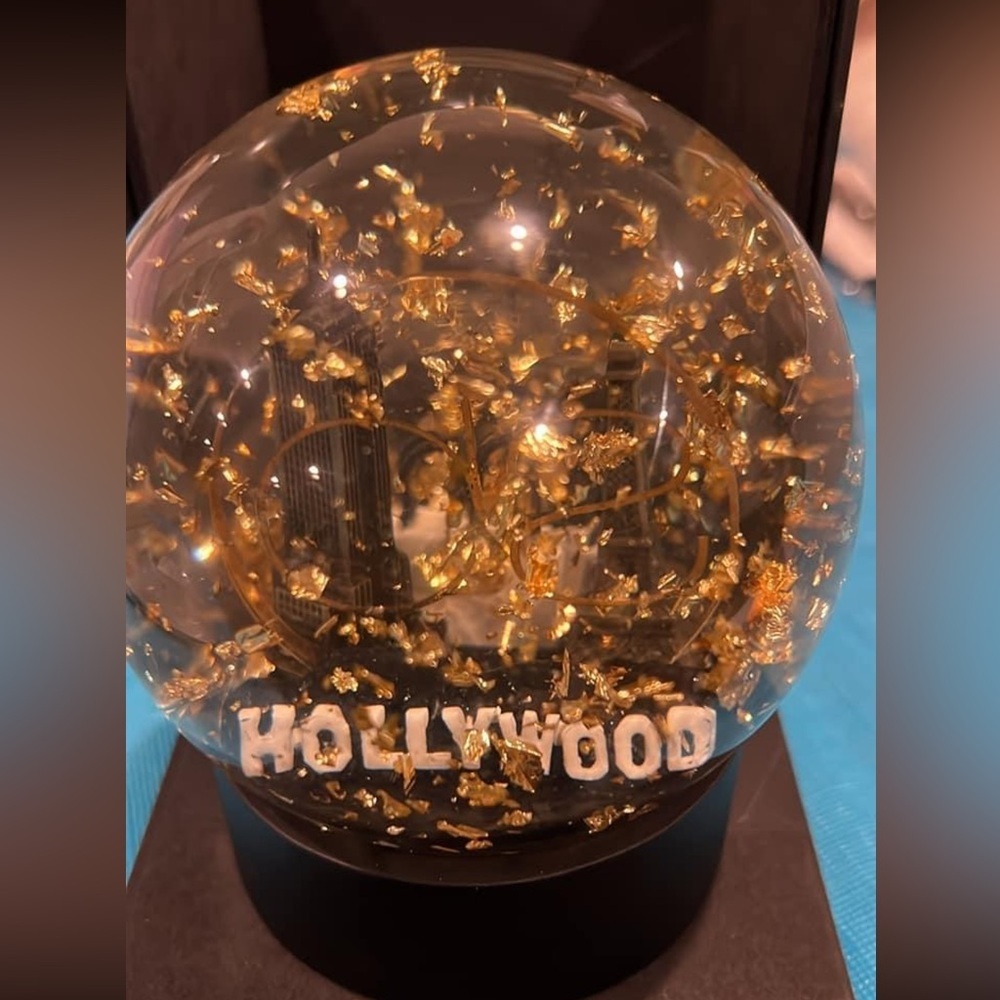 NEW Scott Barnes Snow globe